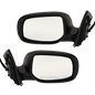 UXCELL Door Mirror Replacement Side View Mirror Assembly for Toyota Corolla 2009-2013 Power Mirror Adjustment